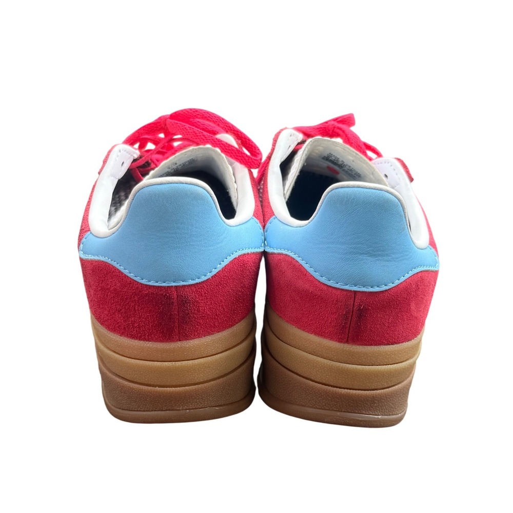 Adidas Gazelle Bold Pink Blue Platform Sneaker Retro Streetwear Gum Sole IE0421 - Picture 5 of 8
